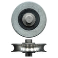 32mm Stainless Steel Concave Roller with 6.4mm Axle