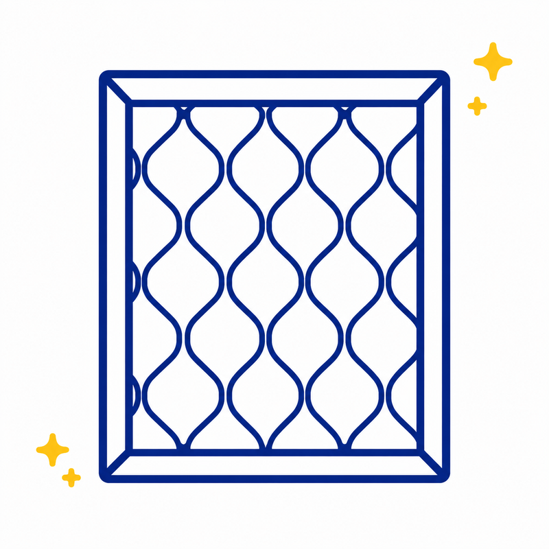 Diamond Grille Screens