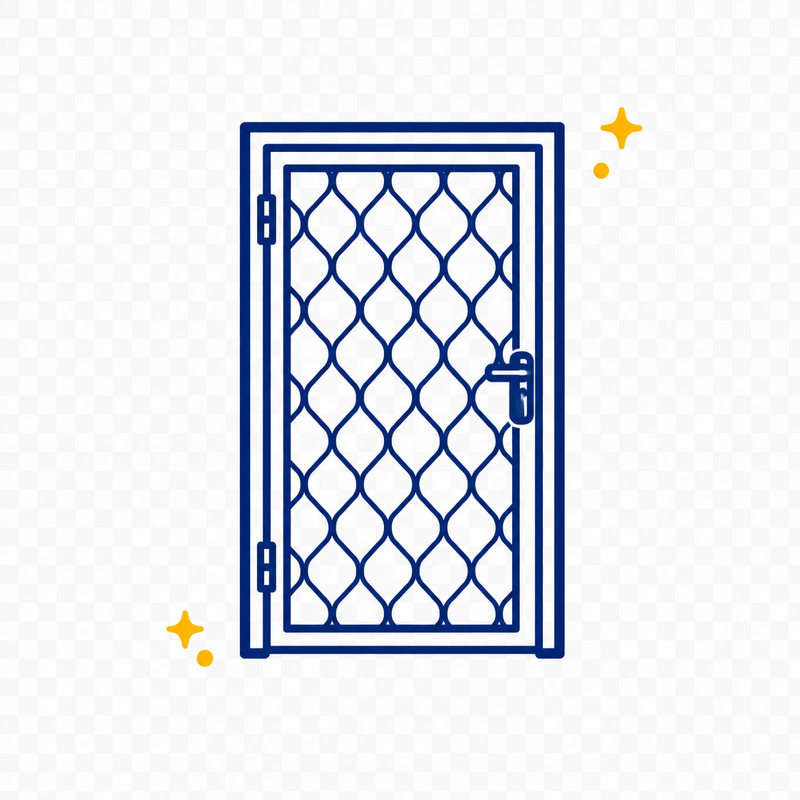 Security Screen Doors
